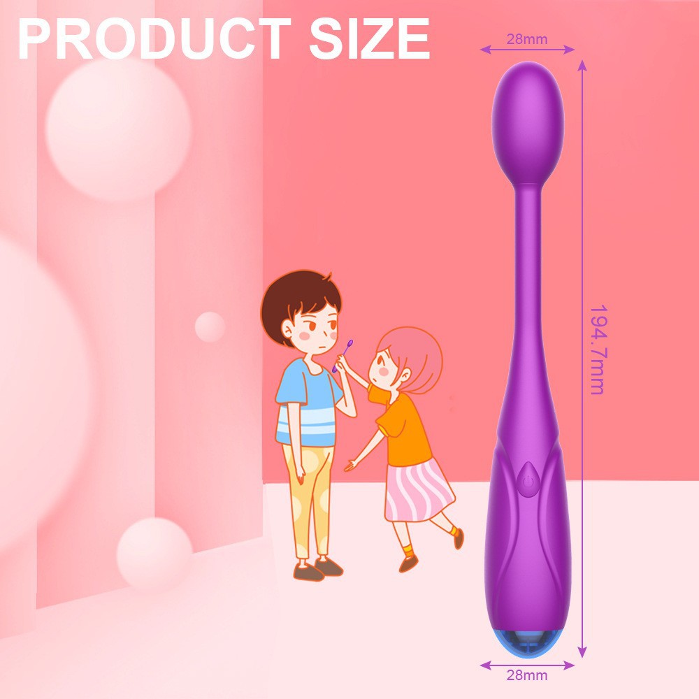 New Female Vagina Massage Stick Vibrator AV Stick Female Masturbator Sex Toys Adult Products - Random Unicorn