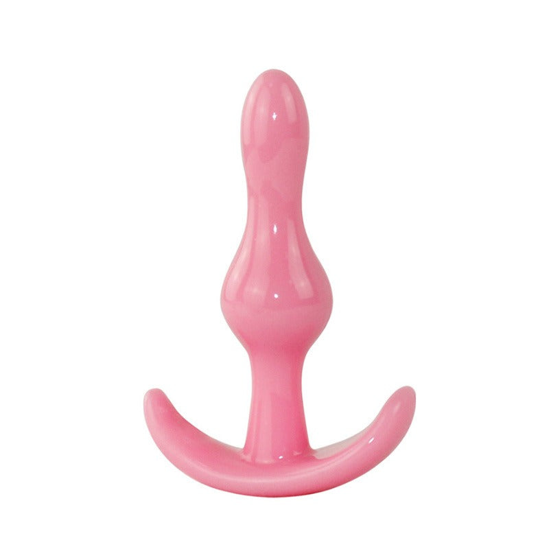 Posterior silicone anal plug, anal bead string, beginner's advanced extreme pleasure, female masturbation equipment, sexual adult products - Random Unicorn