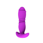 New Female Posterior Anal Plug Automatic Stretching Vibration APP Control Remote Prostate Massager Adult - Random Unicorn