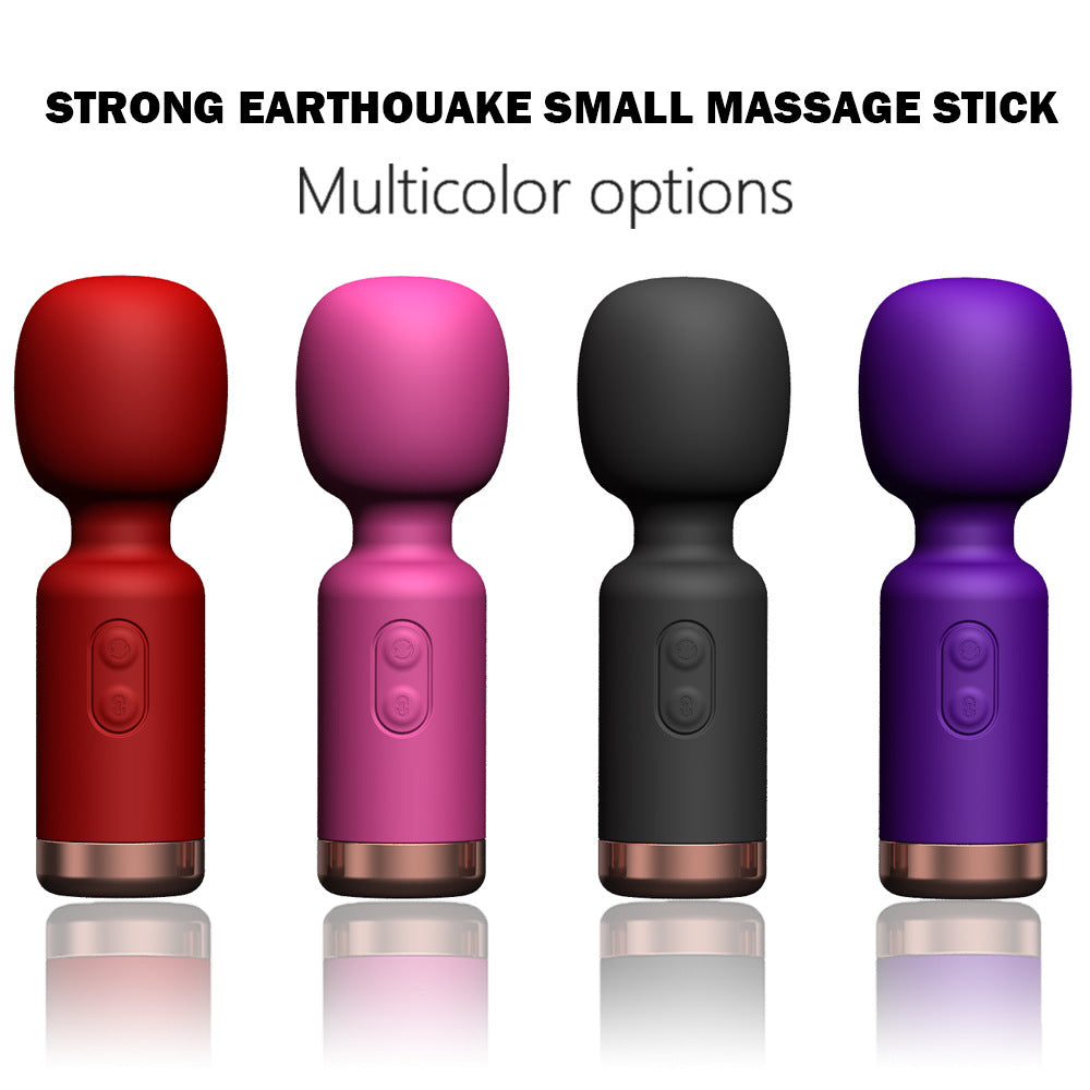 Mini Strong Shock AV Vibrator Female Masturbation Masturbator Vibrator Massager Sex Toys Sex Toys - Random Unicorn