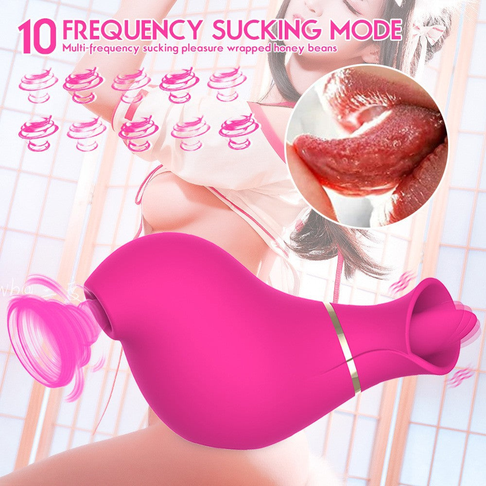 Orena New Product Yousi Licks And Sucks Eggs Couples Share Fun Masturbation Massager - Random Unicorn