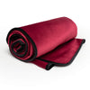 Fascinator Lush Throw  Merlot Microvelvet - King Size Liberator