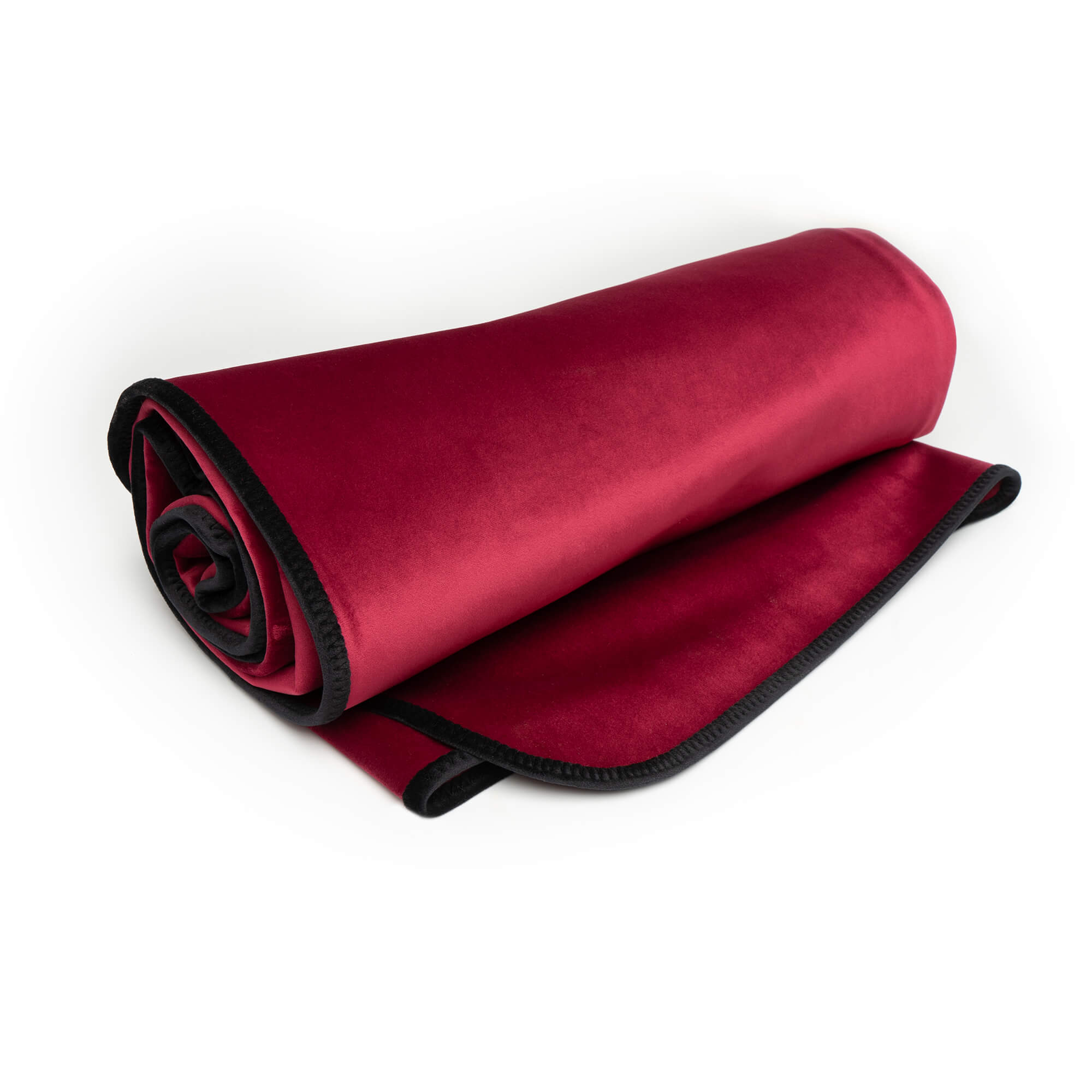 Fascinator Lush Throw  Merlot Microvelvet - King Size Liberator