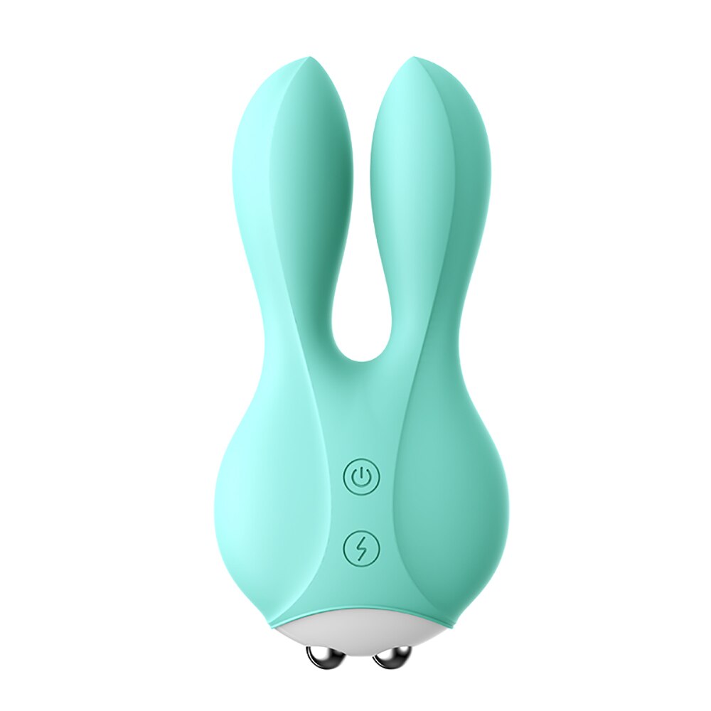 12 Frequency Dual Motor Rabbit Vibrator Sex Shop Vaginal G-spot Massager Electric Shock Female Masturbator Sex Toy for Couples - Random Unicorn