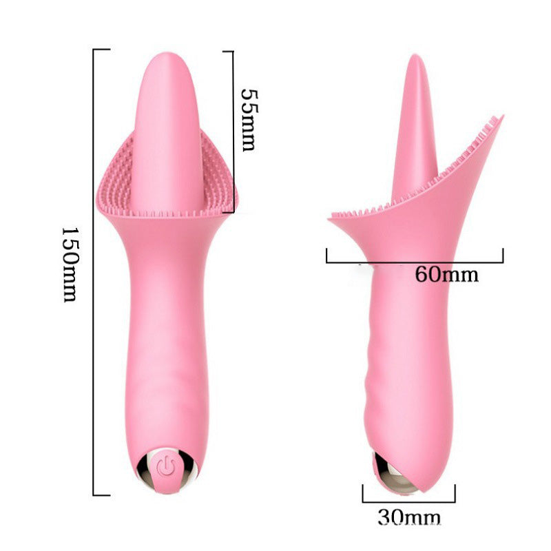 Orena Little Lily Licking Tongue and Mouth Lover Vibration Masturbation Stick Tongue Mouth Massage Adult Sex Products - Random Unicorn