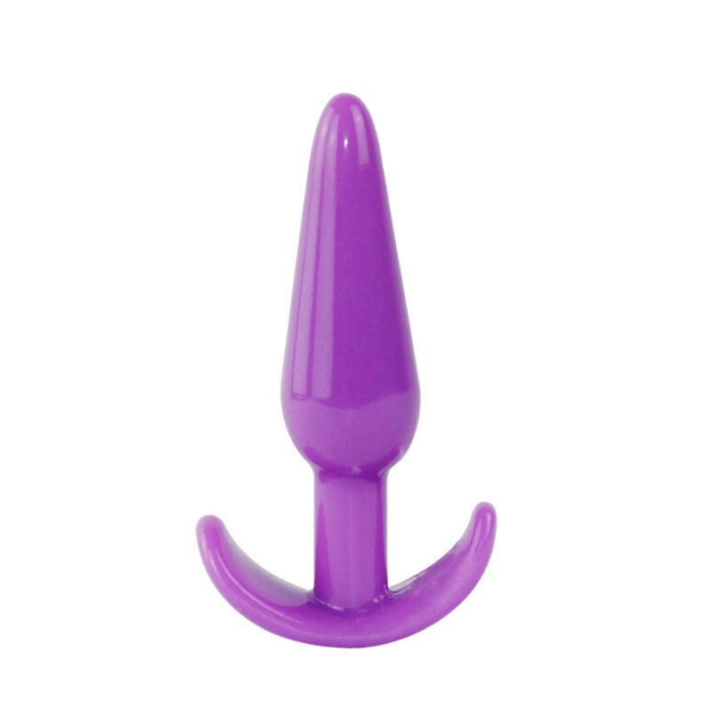 Posterior silicone anal plug, anal bead string, beginner's advanced extreme pleasure, female masturbation equipment, sexual adult products - Random Unicorn