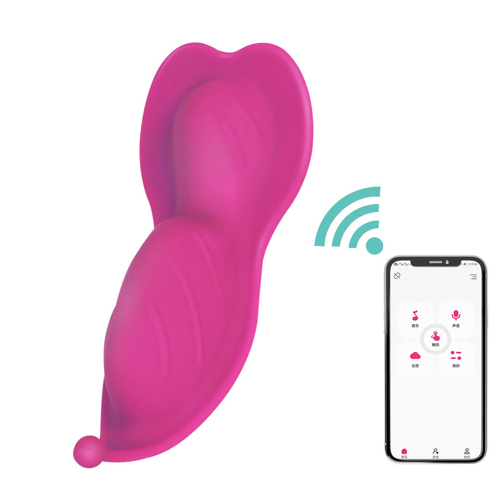 Remote Wear APP Wave Of Flowers Wireless Remote Control Couples With Powerful Vibration Massage Erotic Sex Jumpers - Random Unicorn