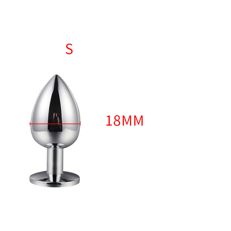 Funny Metal Anal Plug Fox Tail Female Backyard Toy Detachable Anal Plug - Random Unicorn