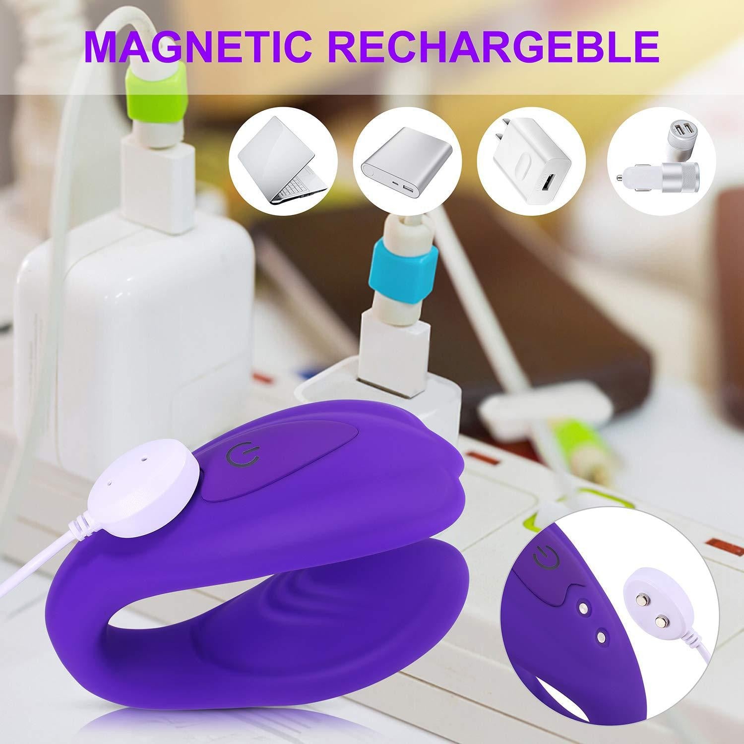 New Women's Butterfly Wear Wireless Remote Control Egg Jumping Couple Resonance Masturbation Device Adult Sex Toys - Random Unicorn