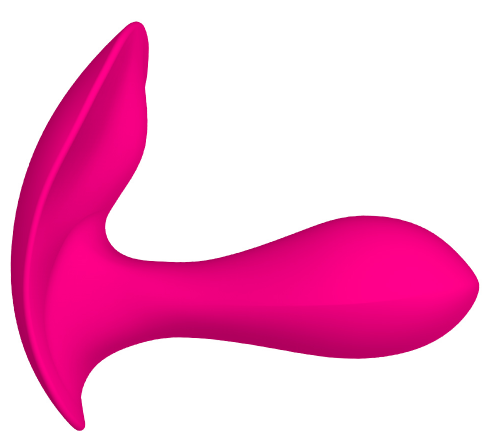 LETEN Wireless Remote Control Vibrator G-spot Wear Dildo 10 Mode Strapless Toys - Random Unicorn