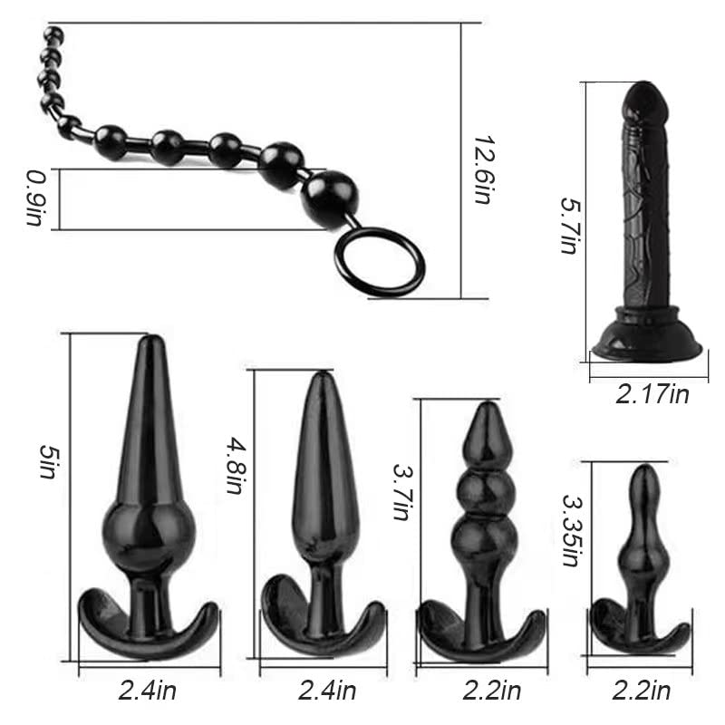 BDSM Toy for Adult Couples,34pcs Sex Toys Kit for Bondaged Restraints with Handcuffs Sex and Anal Plug Toys,Body-Safe Sexual Pleasure Tools for Women and Men - Random Unicorn