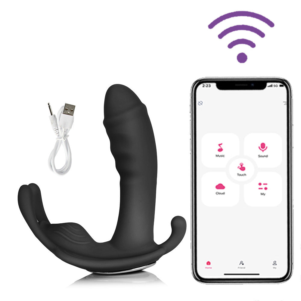 Remote APP Control In Different Places Wearing a New Strong Earthquake Masturbation Vibrator - Random Unicorn