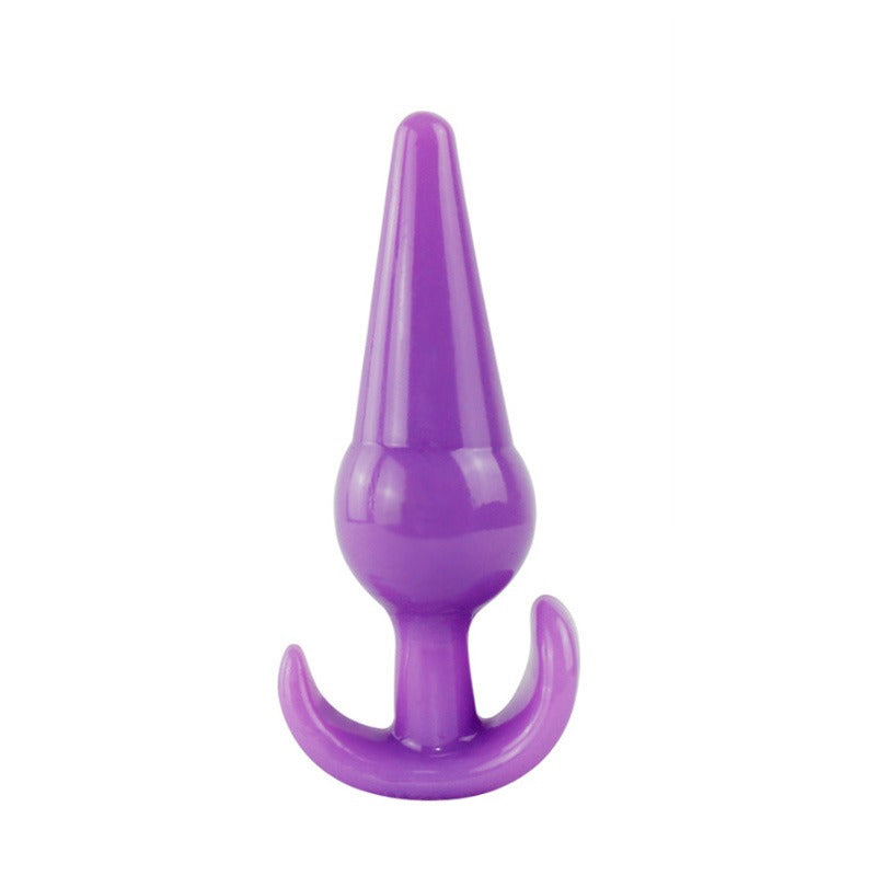 Posterior silicone anal plug, anal bead string, beginner's advanced extreme pleasure, female masturbation equipment, sexual adult products - Random Unicorn