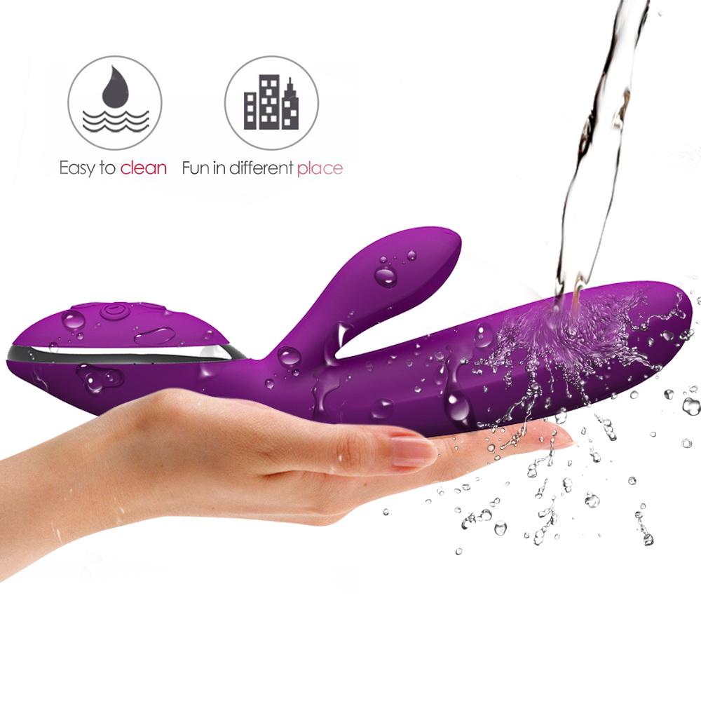 Eroticos Sex Toy Medical Silicon Heating Dildo Vibrator For Women,Powerful G Spot Clitoris Stimulator - Random Unicorn