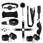 UTIMI Bondage for Sex 11 Pcs BDSM Leather Bondage Sets Restraint Kits for Women and Couples - Random Unicorn