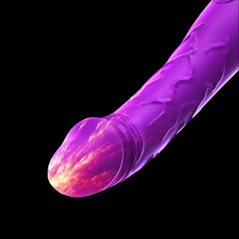 7.6 Inch Realistic Dildo Vibrator for Women，10 Powerful Vibration Modes for Clitoral and G-spot Stimulation, Waterproof Rose Adult Sex Toys for Women and Couples - Random Unicorn