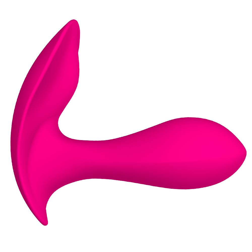 LETEN Wireless Remote Control Vibrator G-spot Wear Dildo 10 Mode Strapless Toys - Random Unicorn