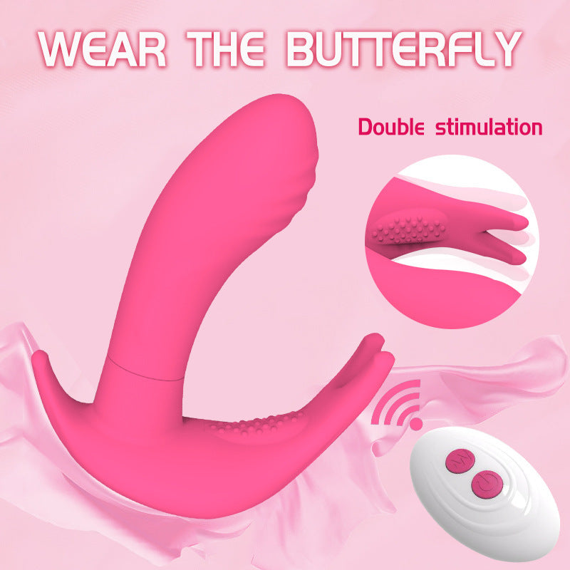 Remote Control New Butterfly Sex Toy Female Vibrator Orgasm Vibrator Massage Appliance Adult Sex Product - Random Unicorn