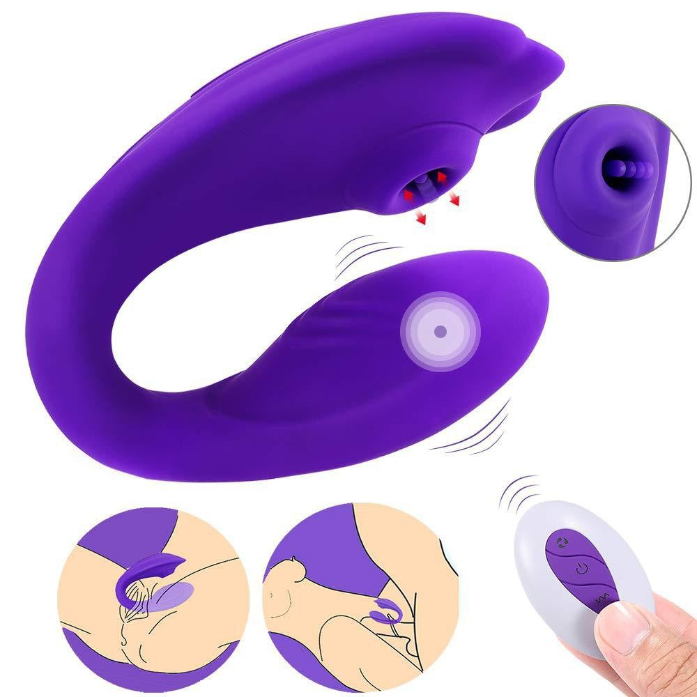 New Women's Butterfly Wear Wireless Remote Control Egg Jumping Couple Resonance Masturbation Device Adult Sex Toys - Random Unicorn