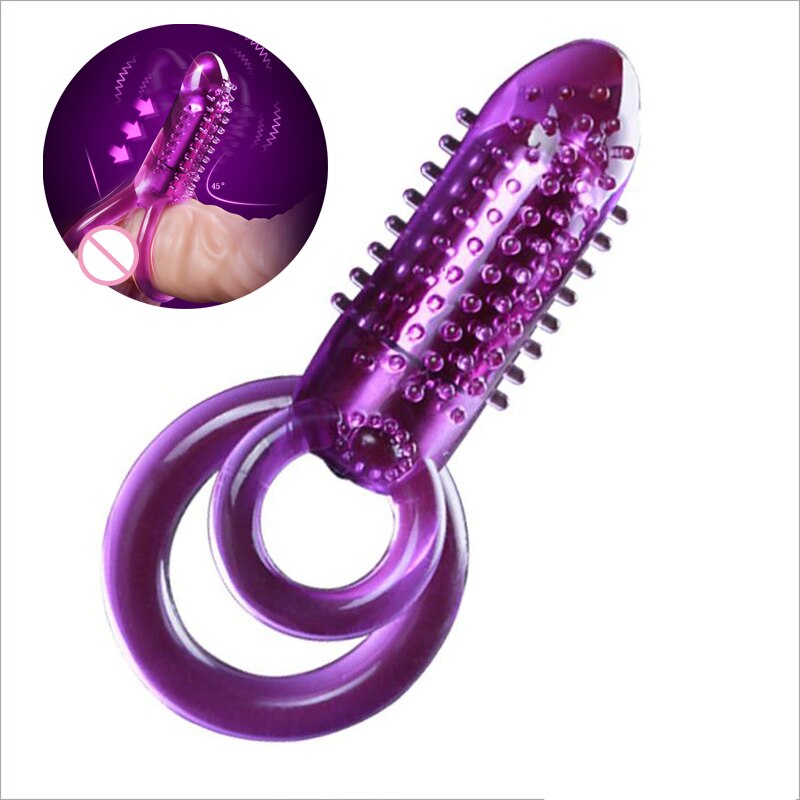 Sex Penis Toys Clitoris Vibrators For Women Clitoral Stimulator Double Ring Cock Male Dildo Strapon Bullet Massage Vibrator - Random Unicorn