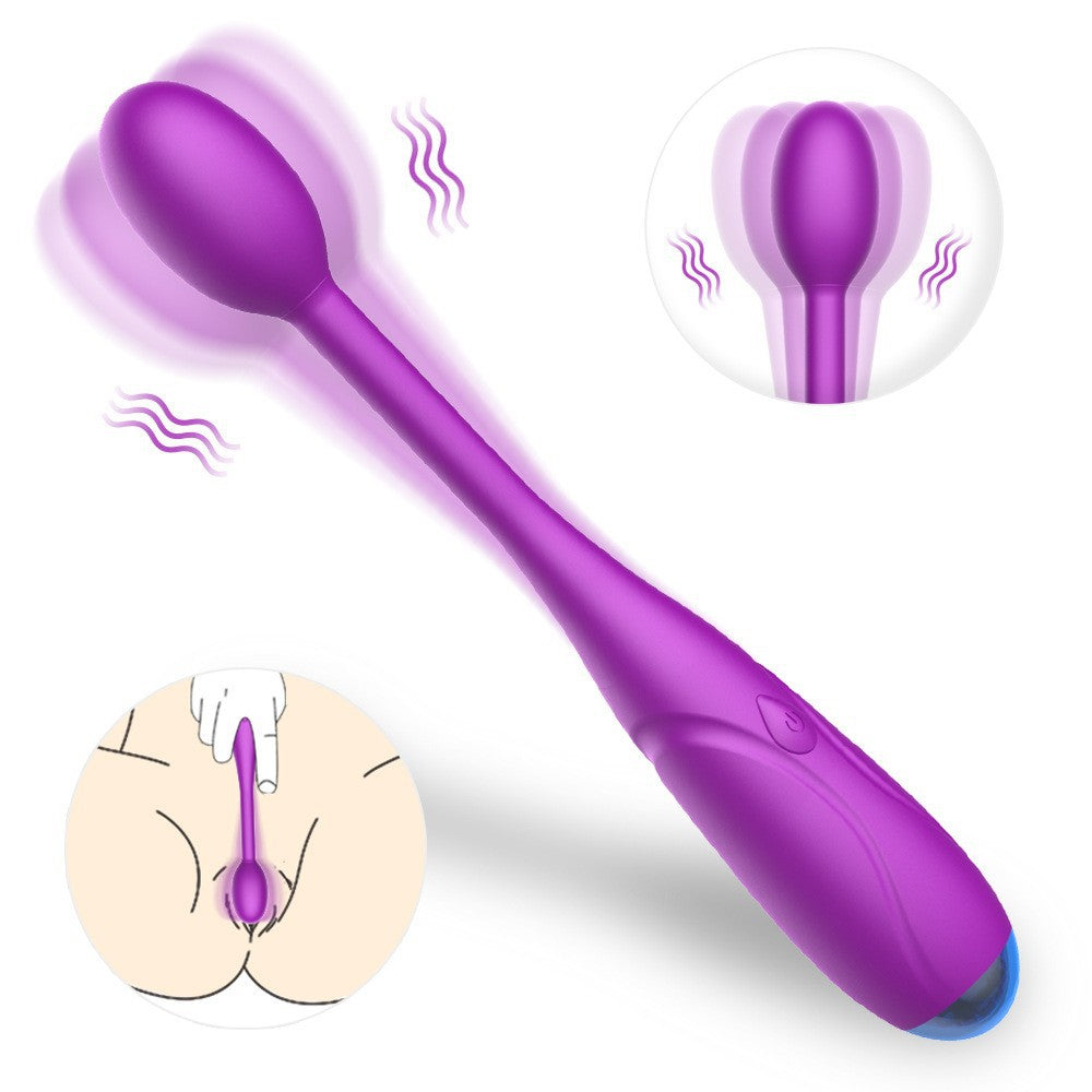 New Female Vagina Massage Stick Vibrator AV Stick Female Masturbator Sex Toys Adult Products - Random Unicorn