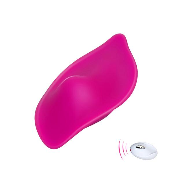 Rechargeable Wireless Remote Control Vibrator 10 Speeds Wearable C String Panties Vibrating egg Sex Toy - Random Unicorn