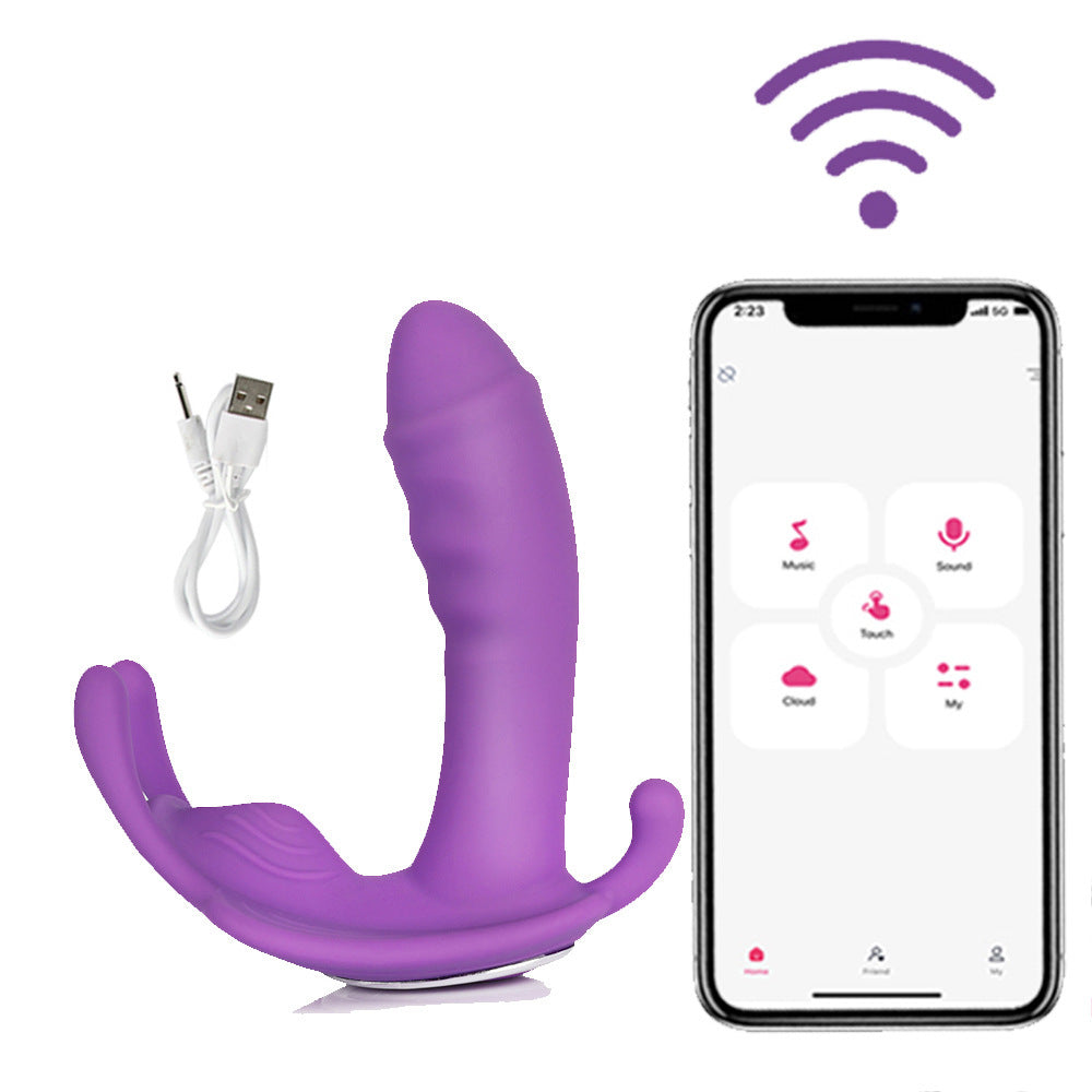 Remote APP Control In Different Places Wearing a New Strong Earthquake Masturbation Vibrator - Random Unicorn