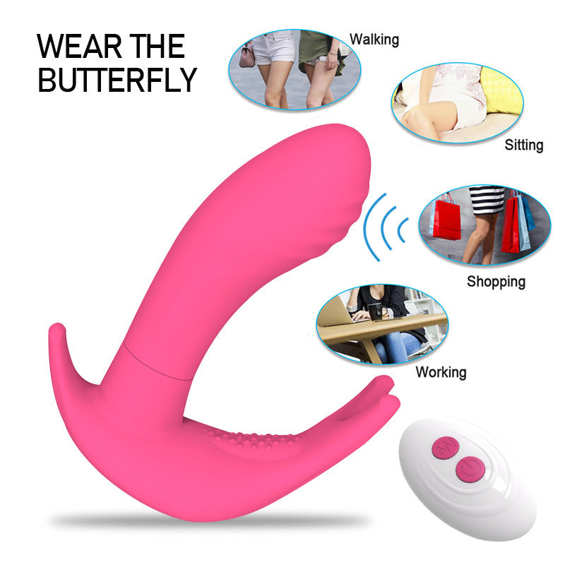 Remote Control New Butterfly Sex Toy Female Vibrator Orgasm Vibrator Massage Appliance Adult Sex Product - Random Unicorn