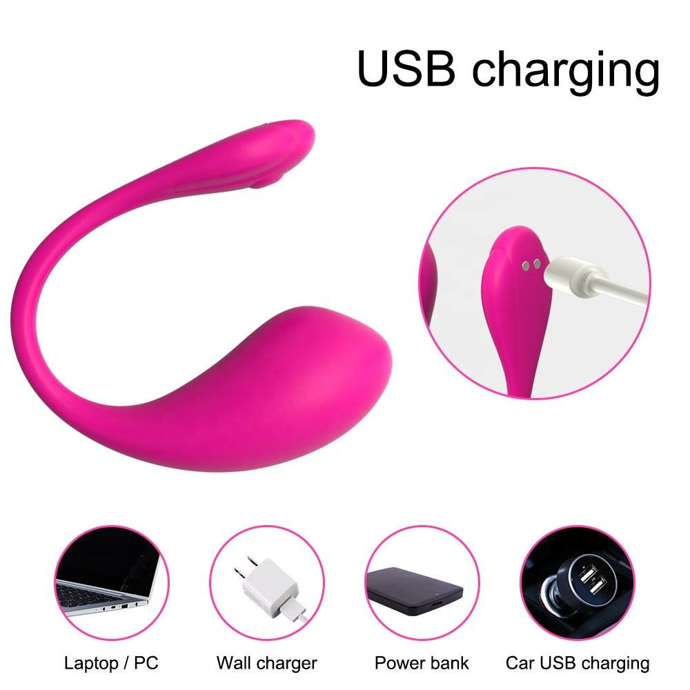 APP Smart Egg Jumping Remote Control Strong Shock Mute Adult Into The Body Wireless Remote Sex Toys Sex Products Masturbation Device - Random Unicorn