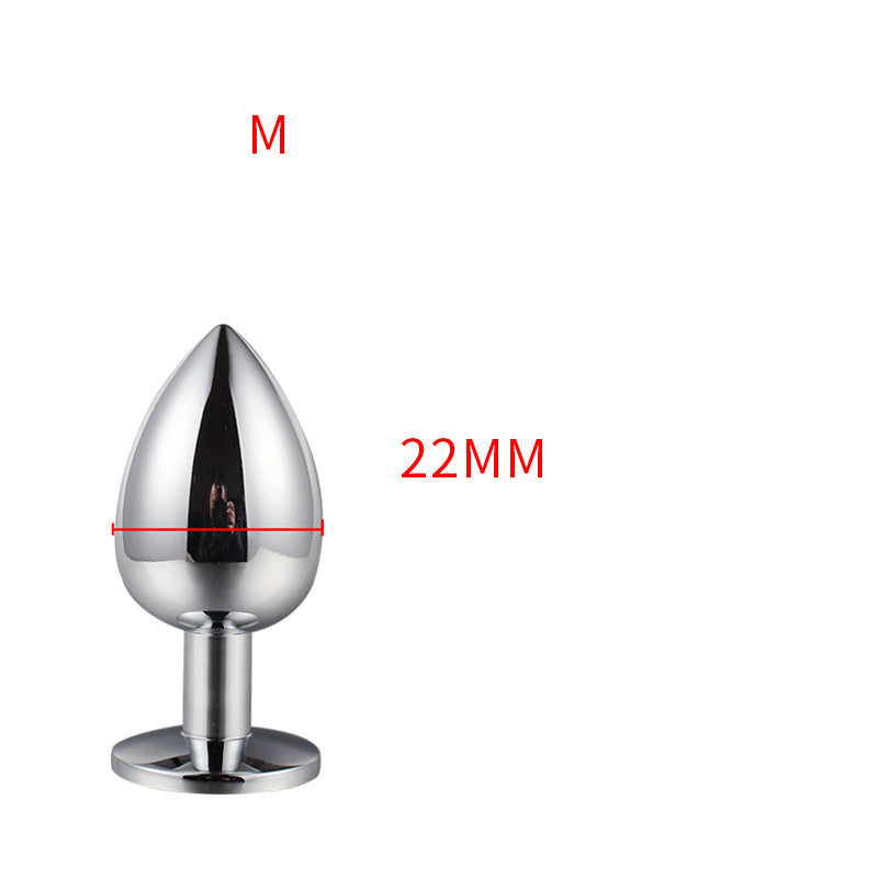 Funny Metal Anal Plug Fox Tail Female Backyard Toy Detachable Anal Plug - Random Unicorn