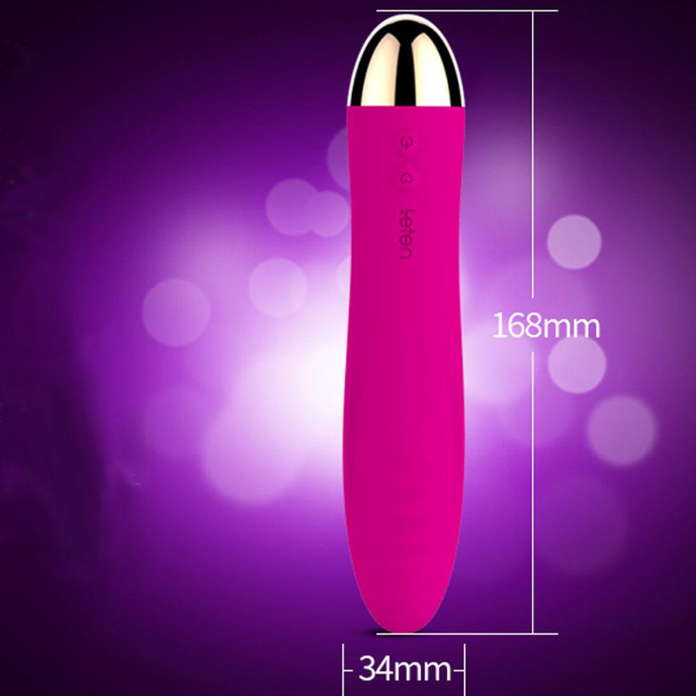 LETEN Rechargeable Waterproof Wand Massager - Multi-Speed Vibrator for Women, Electric Massage & Relaxation Tool