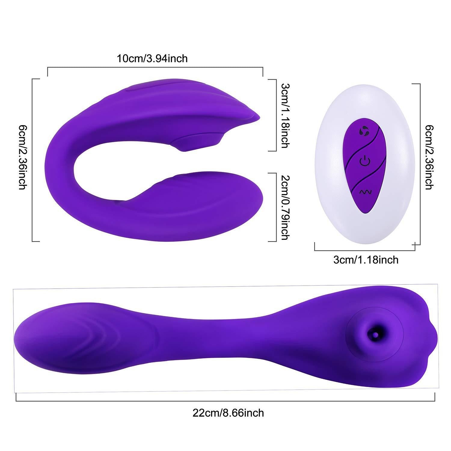 New Women's Butterfly Wear Wireless Remote Control Egg Jumping Couple Resonance Masturbation Device Adult Sex Toys - Random Unicorn