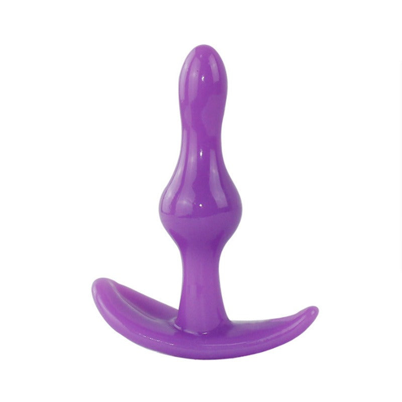 Posterior silicone anal plug, anal bead string, beginner's advanced extreme pleasure, female masturbation equipment, sexual adult products - Random Unicorn