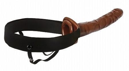 10in Chocolate Dream Hollow Strap-On Pipedream Products