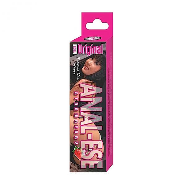 Anal Ese Flavored Lubricant Strawberry .5oz Nasstoys