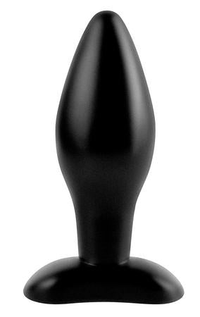 Anal Fantasy Medium Silicone Plug Black Pipedream Products