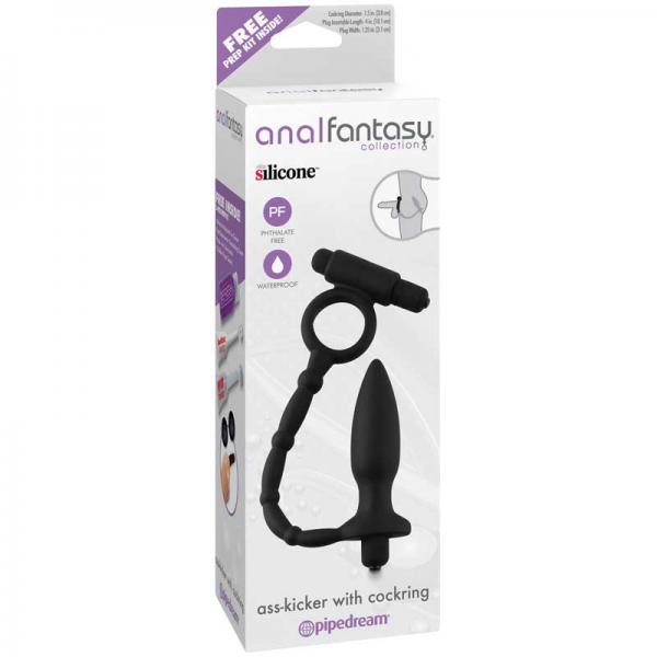 Anal Fantasy Collection Ass-kicker With Cockring Pipedream Products