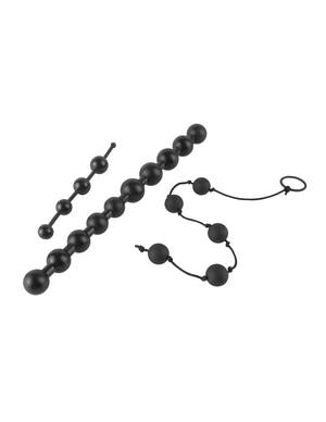 Anal Fantasy Beginners Bead Kit Black Pipedream Products