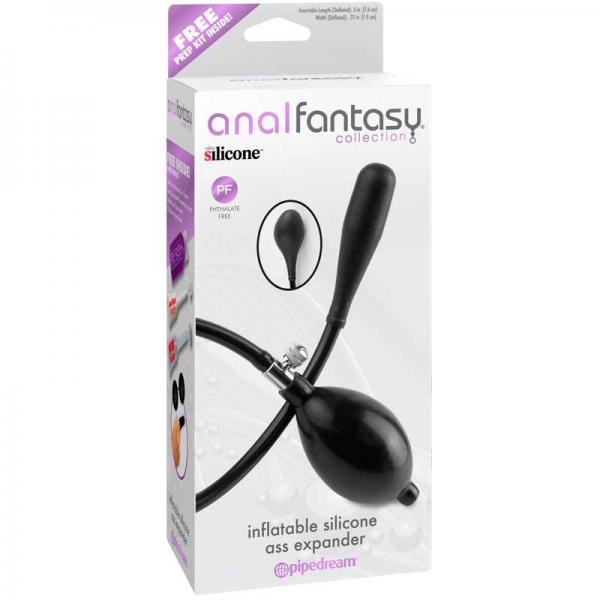 Anal Fantasy Inflatable Silicone Ass Expander Black Pipedream Products