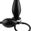 Anal Fantasy Inflatable Silicone Plug Black Pipedream Products