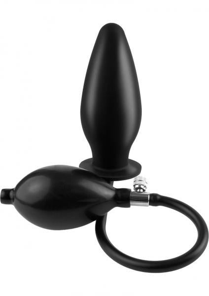 Anal Fantasy Inflatable Silicone Plug Black Pipedream Products