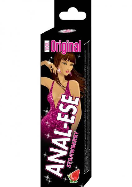 Anal-Ese Flavored Desensitizing Anal Gel Strawberry .5oz Nasstoys