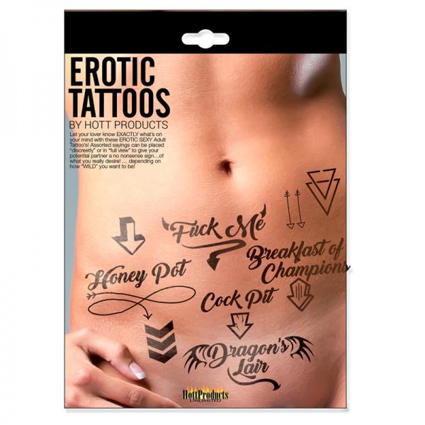 Seductive Ink Temporary Tattoo Set Hott Products