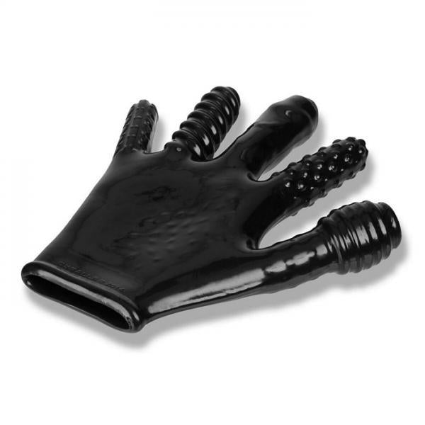 Textured Finger Pleasure Glove by Oxballs in Black Oxballs