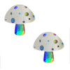 Mushroom Holographic Nipple Covers by Neva Nude Neva Nude