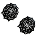 Gothic Charm Spider Web Nipple Covers Neva Nude