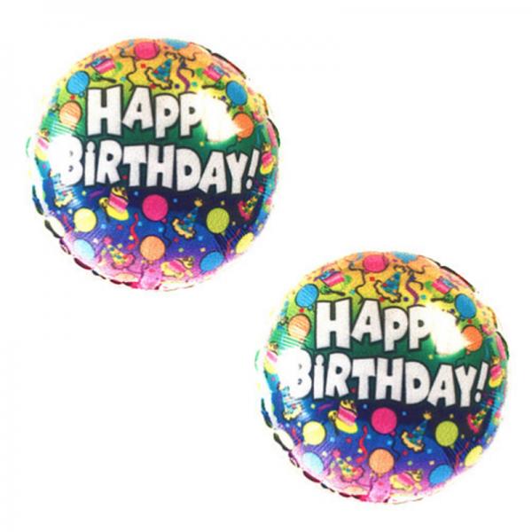 Happy Birthday Balloon Nipple Covers by Neva Nude Neva Nude