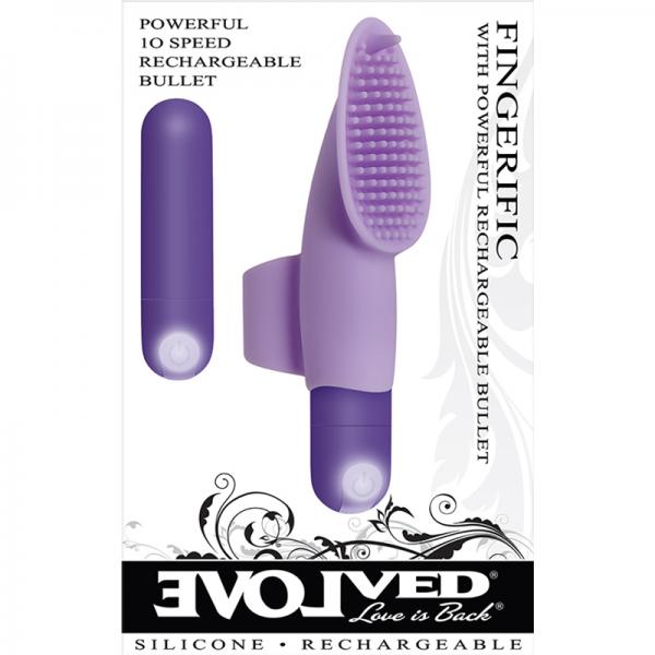 A&e Fingerific Rechargeable Finger Vibe Evolved Novelties