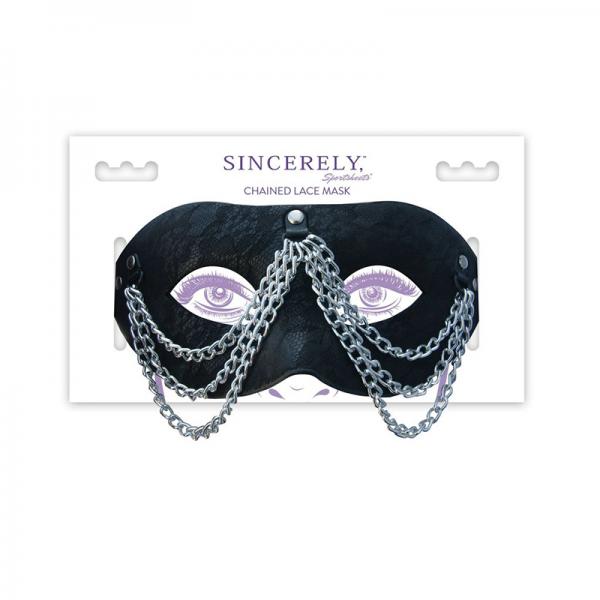 Sincerely, Ss Chained Lace Mask Sportsheets International Inc