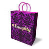 #Naughty Gift Bag Purple 10 inches Little Genie